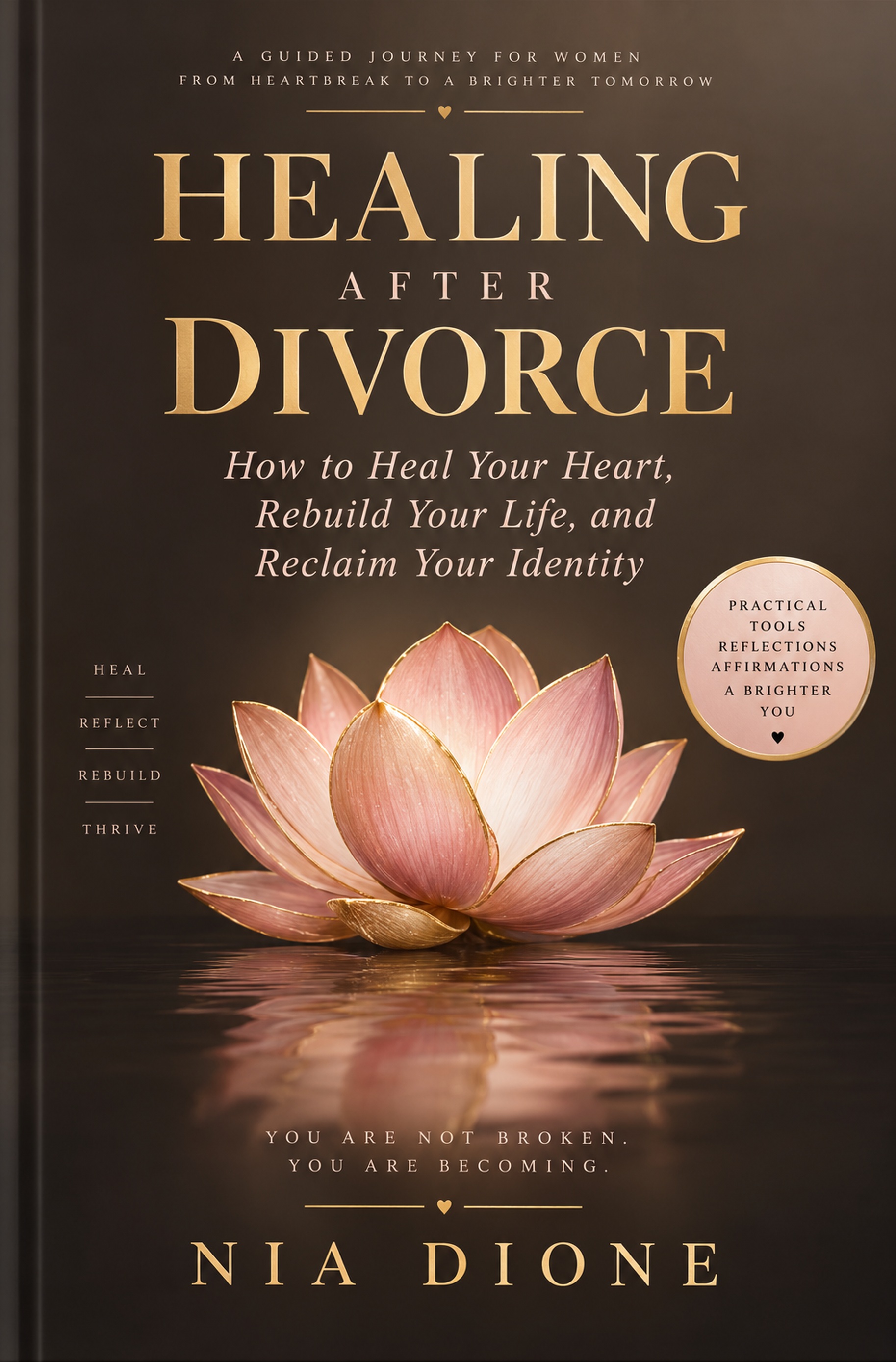 Healing After Divorce book cover by Nia Dione